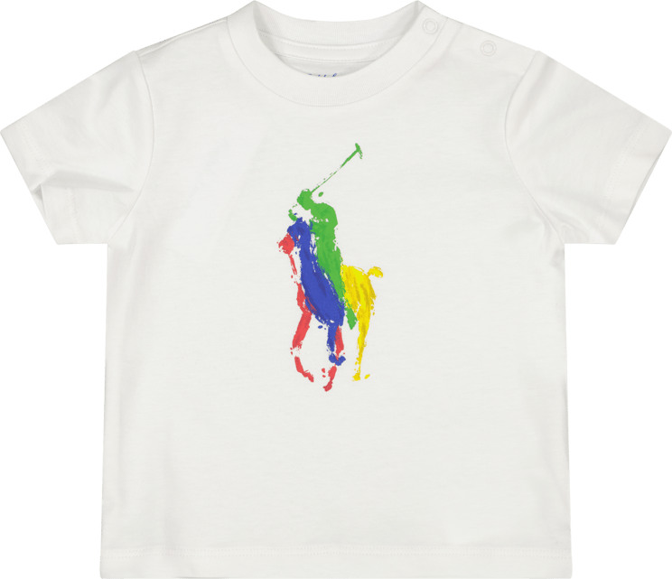 Ralph Lauren Ralph Lauren Baby Jongens T-Shirt Wit Wit