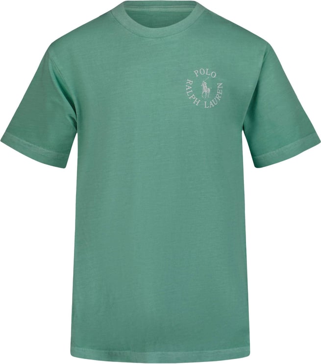 Ralph Lauren Ralph Lauren Kinder Jongens T-Shirt Licht Groen Groen