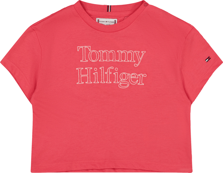 Tommy Hilfiger Tommy Hilfiger Baby Meisjes T-Shirt Fuchsia Roze