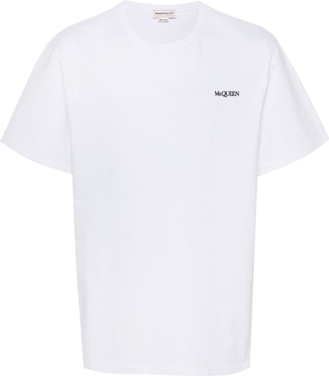Alexander McQueen T-shirts And Polos White Wit