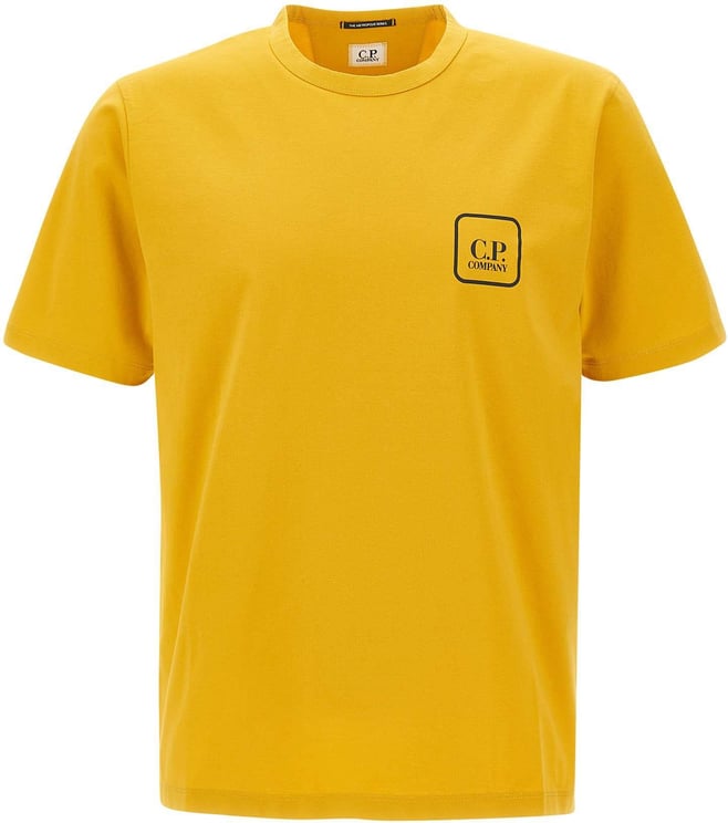 CP Company Cp Company T-shirts And Polos Yellow Geel