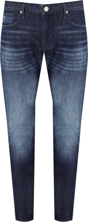 Emporio Armani Jeans Uomo J06 con effetto slavato Blauw