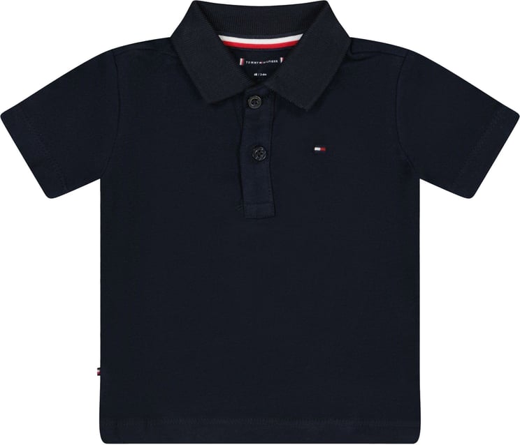 Tommy Hilfiger Tommy Hilfiger Baby Jongens Polo Navy Blauw