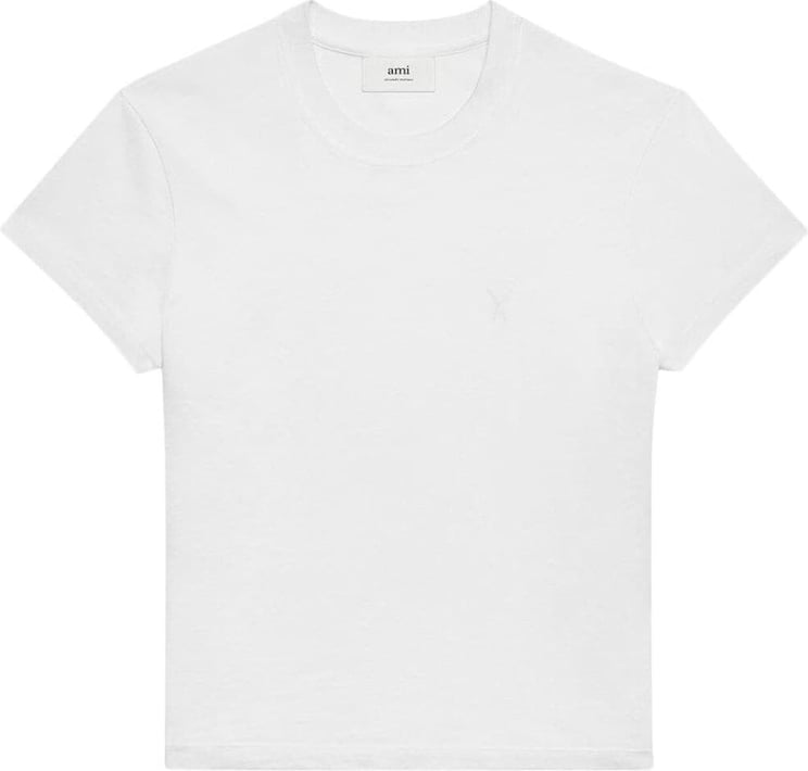 AMI Paris T-shirts and Polos White White Wit