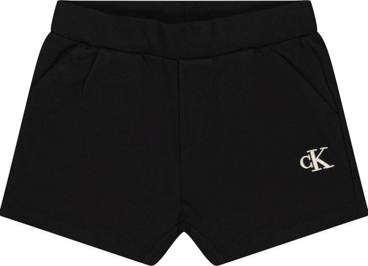 Calvin Klein Calvin Klein Baby Unisex Shorts Zwart Zwart