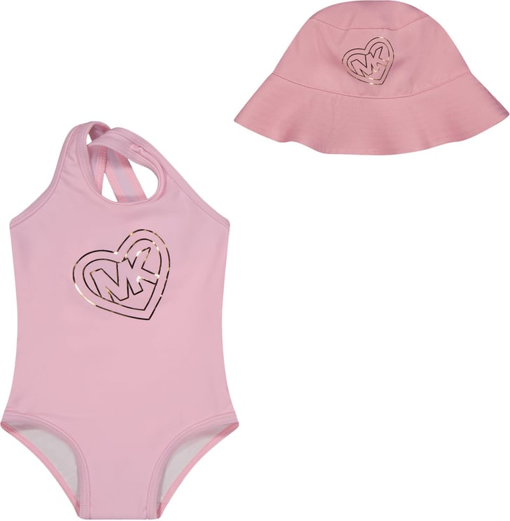 Michael Kors Michael Kors Baby Meisjes Zwemkleding Licht Roze Roze