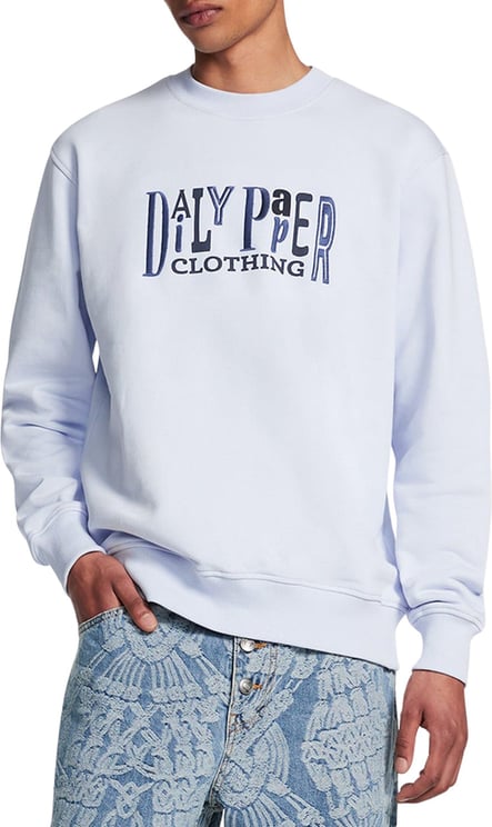 Daily Paper Sweatshirt Blauw