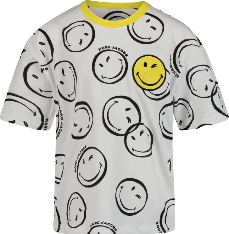 Marc Jacobs Marc Jacobs Kinder T-Shirt Wit Wit