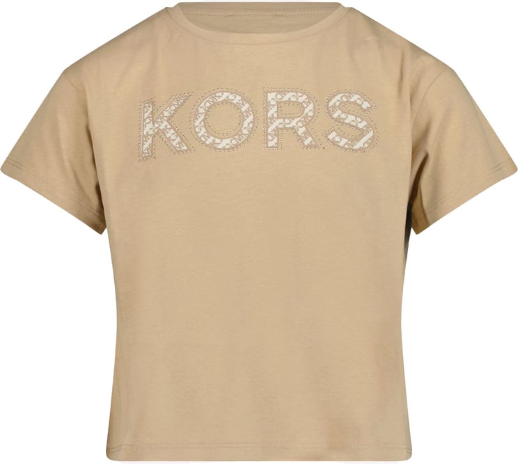 Michael Kors Michael Kors Kinder T-Shirt Zand Taupe