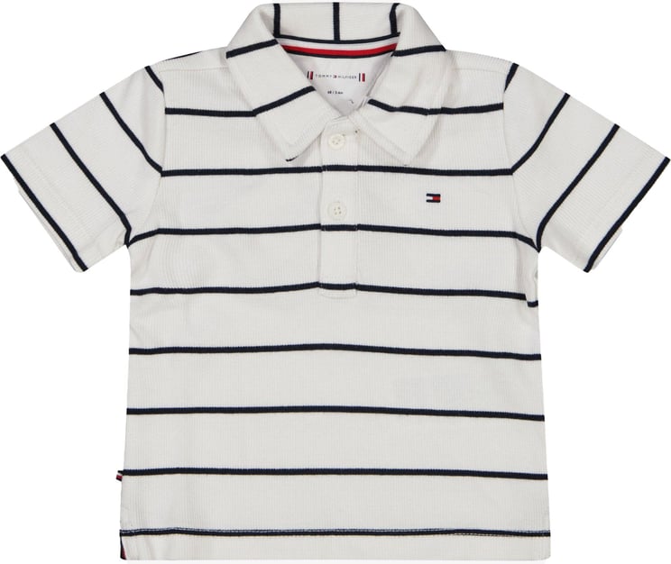 Tommy Hilfiger Tommy Hilfiger Baby Jongens Polo Wit Wit