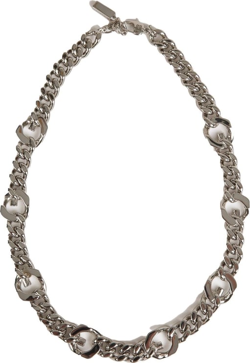Givenchy Chain G Necklace Zilver