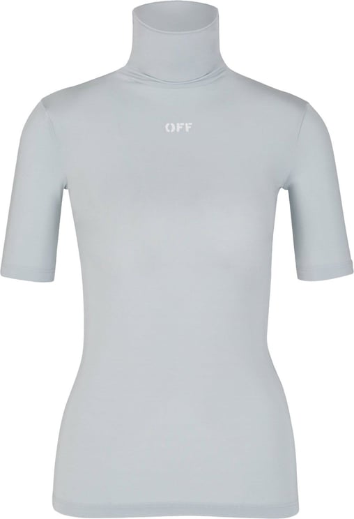 OFF-WHITE Logo Technical Top Blauw