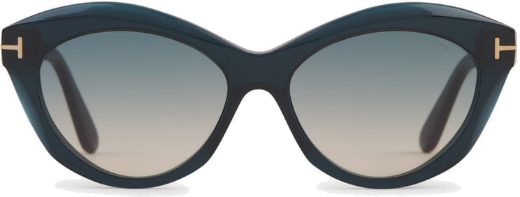Tom Ford Toni Oval Sunglasses Blauw