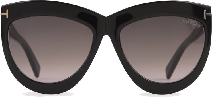 Tom Ford Doris Oval Sunglasses Zwart