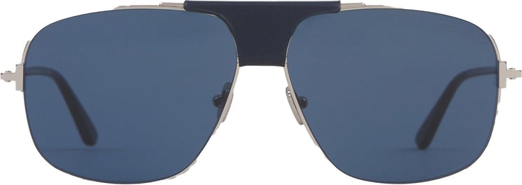 Tom Ford Tex Aviator Sunglasses Blauw