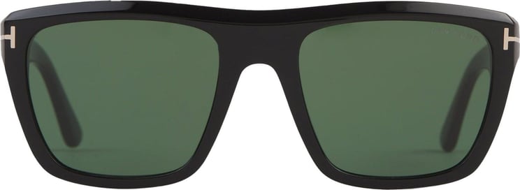 Tom Ford Alberto Rectangular Sunglasses Zwart