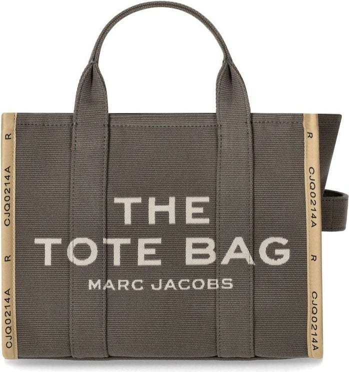 Marc Jacobs The Jacquard Medium Tote Bronze Green Handbag Green Groen