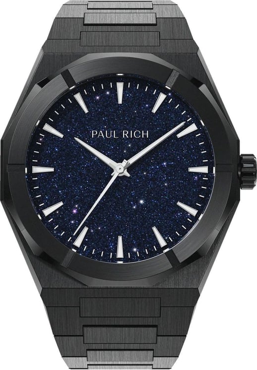 Paul Rich Star Dust II Black SD201 horloge Blauw