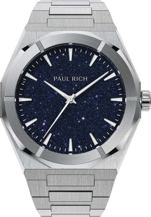 Paul Rich Star Dust II Silver SD205 horloge Blauw