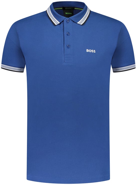 Hugo Boss Boss Polo Blauw Blauw