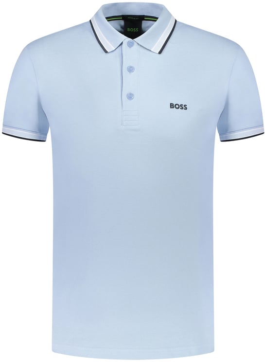 Hugo Boss Boss Polo Blauw Blauw