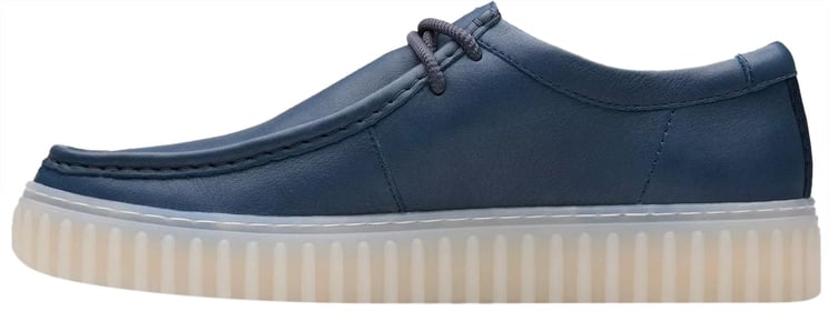 Clarks Original Sneakers Torhill Lo Blu Blauw