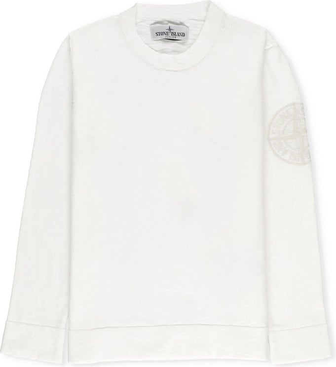 Stone Island Junior Sweaters White Neutraal