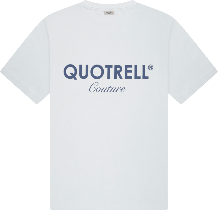 Quotrell Quotrell Couture - Sarasota T-shirt | Light Blue/blue Blauw