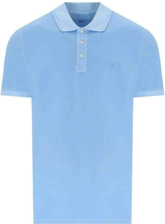Woolrich Mackinack Light Blue Polo Shirt Blue Blauw