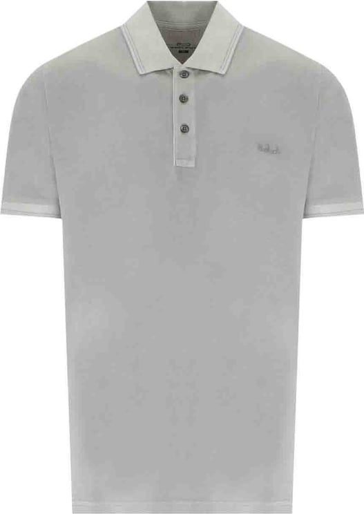 Woolrich Mackinack Grey Polo Shirt Gray Grijs