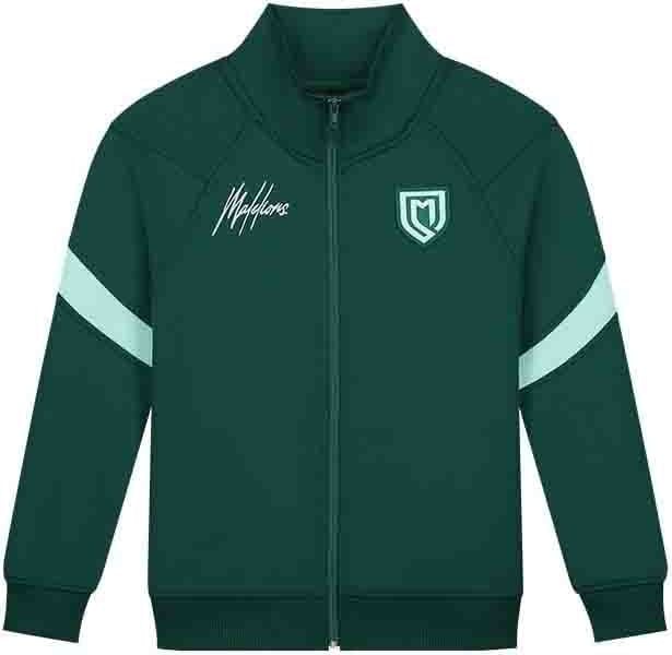Malelions Malelions Junior Sport Pre-Match Vest - Dark Green/Mint Groen
