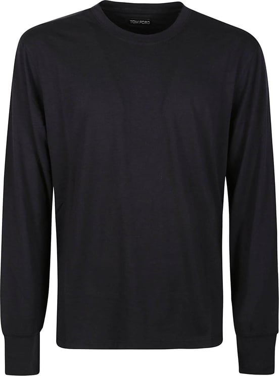 Tom Ford Long Sleeve T-shirt Black Zwart