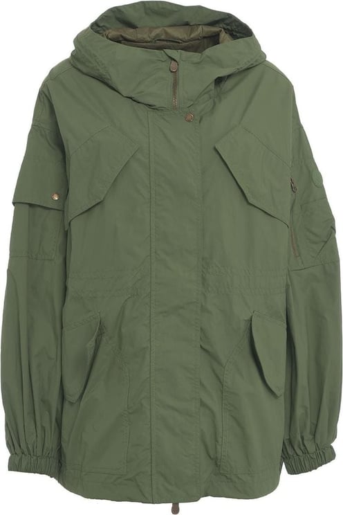 Save the Duck Jacket with flap pockets "Juna" Groen