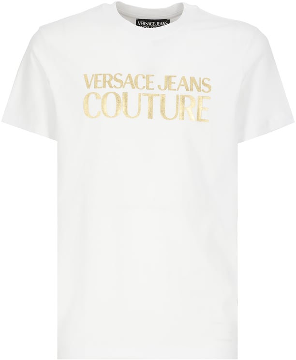 Versace Jeans Couture T-shirts And Polos White Neutraal