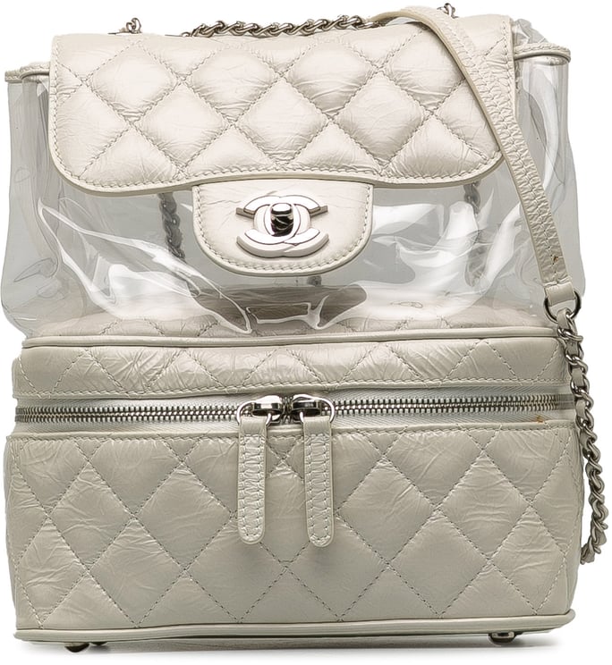 Chanel Aquarium Backpack Wit