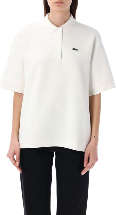 Lacoste OVERSIZE POLO Wit