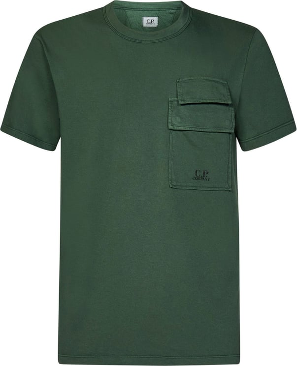 CP Company C.P. COMPANY T-shirts and Polos Green Groen