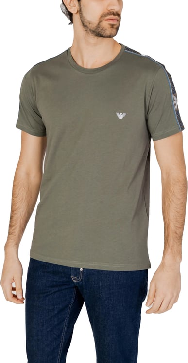 EA7 T-shirt Armani Millitare Green Groen