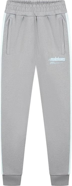 Malelions Malelions Junior Worldwide Sweatpants - Grey/Light Blue Grijs