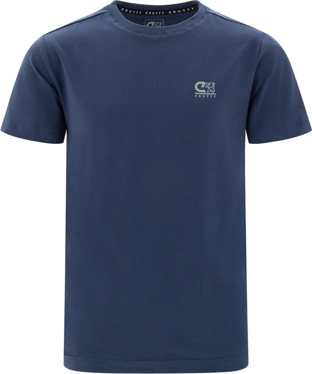 Cruyff Soothe T-Shirt Kids Donkerblauw Blauw