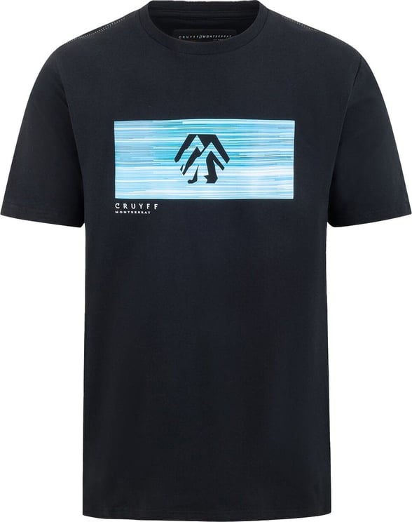 Cruyff Prima T-Shirt Heren Zwart Zwart