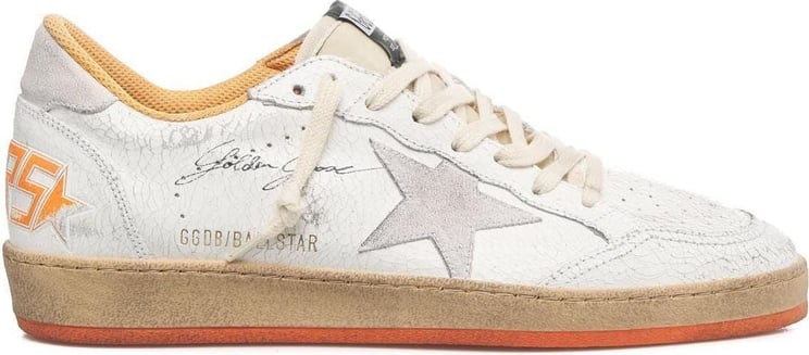 Golden Goose Sneakers "Ball Star" Oranje