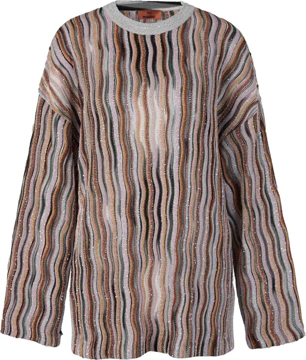 Missoni Oversized Lurex Sweater Bruin