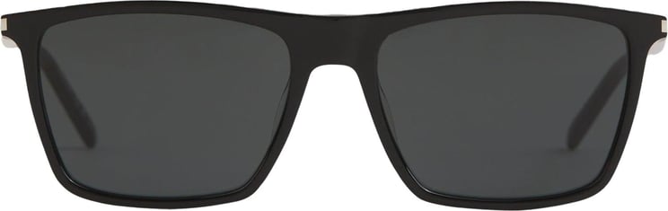 Saint Laurent SL 668 Rectangular Sunglasses Zwart