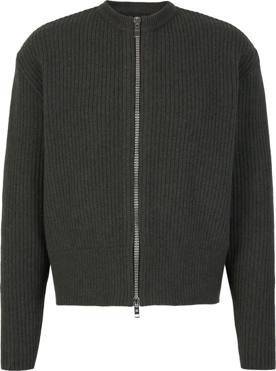 Givenchy Oversize Wool Cardigan Groen