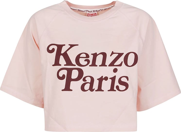 Kenzo Kenzo By Verdy Boxy T-shirt Pink & Purple Roze
