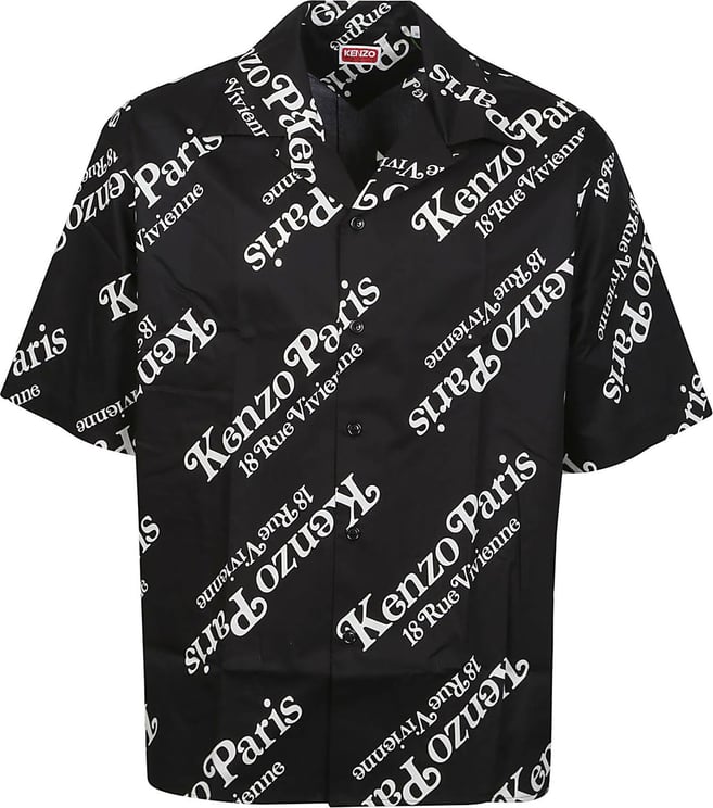 Kenzo Kenzo By Verdy Short Sleeve Shirt Black Zwart