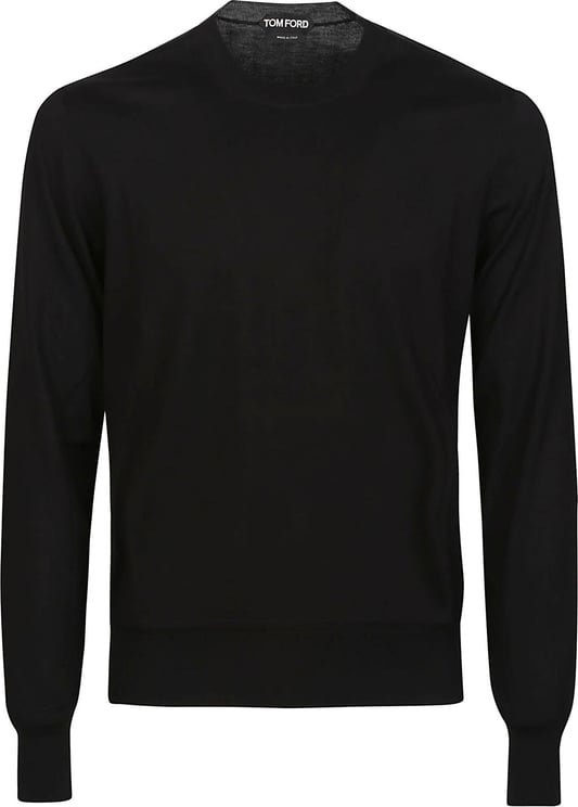 Tom Ford Long Sleeve Sweater Black Zwart