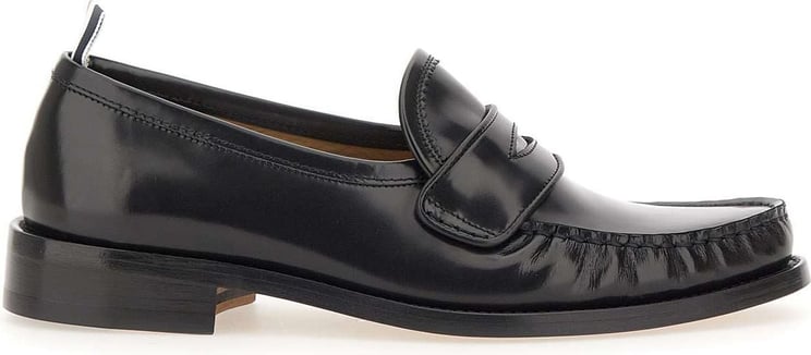 Thom Browne Flat Shoes Black Zwart