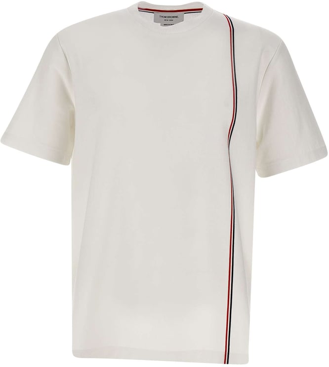 Thom Browne T-shirts And Polos White Wit